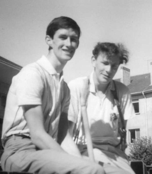 johnBarry-JohnPerrins .jpg - John Barry and John Perrins.